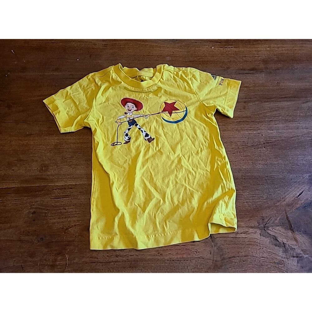 Adidas Pixar Disney Toy Story Jesse T-Shirt GH8138 Youth Sz: 4-5 Years